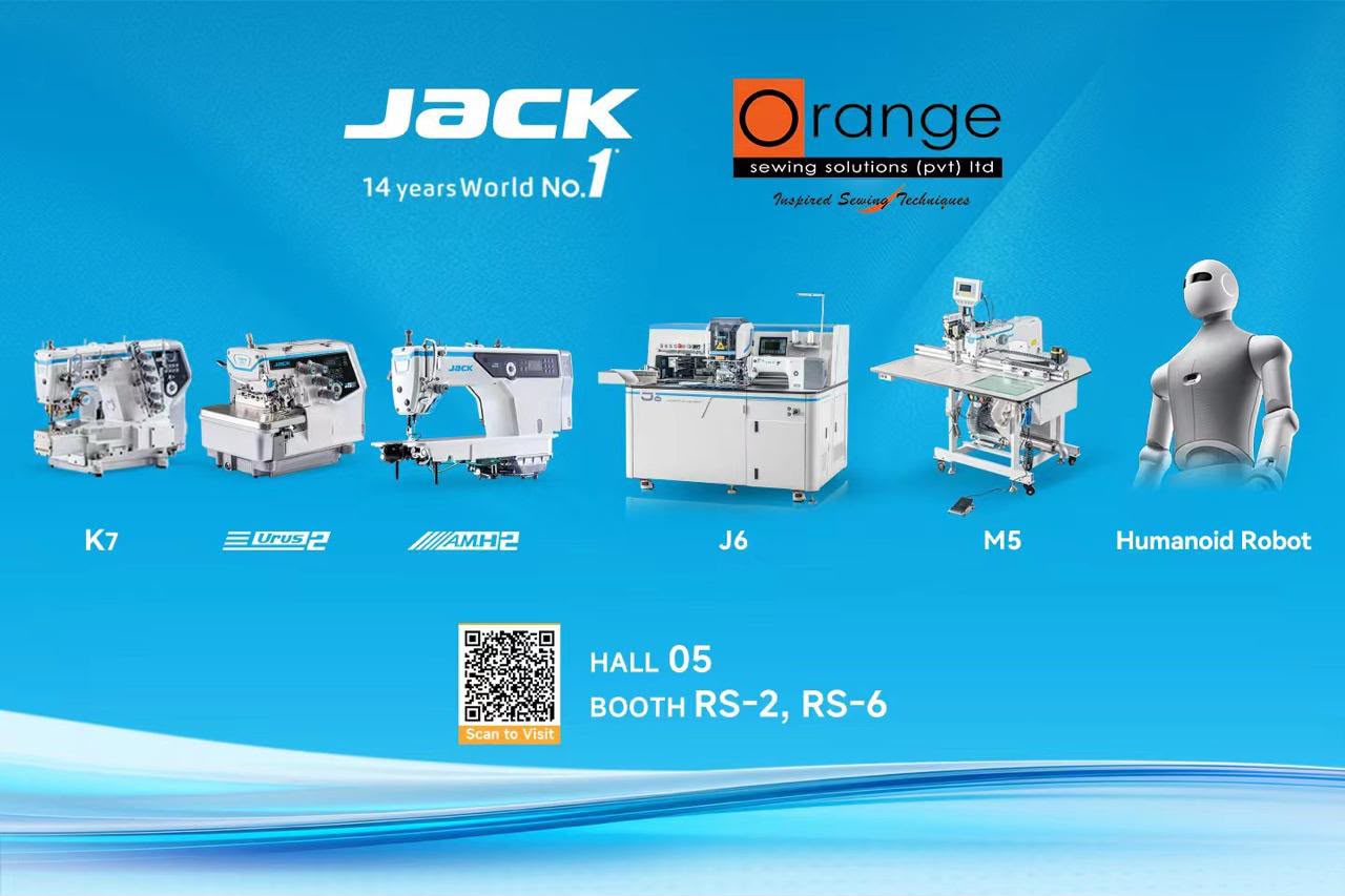 Jack & Orange Sewing Solutions (Pvt) Ltd — Hall 05, Booth RS-2, RS-6